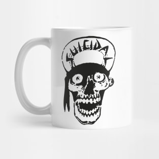 Suicidal Tendencies skull drawing Mug